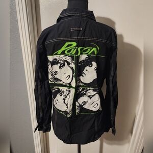 Tommy Hilfiger Poison long sleeve button up. Size L